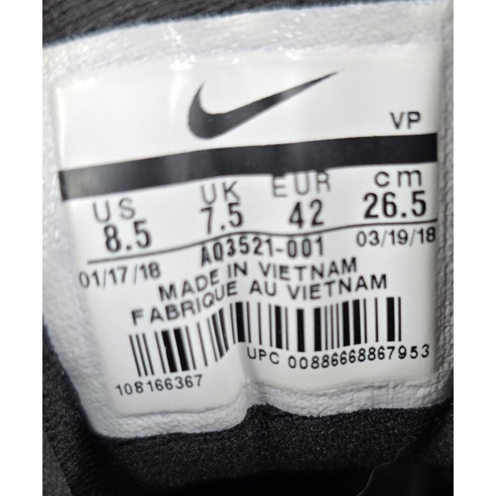 Nike Air Precision 2 AQ3521-001 Black White Basketball Shoes Men's Size 8.5 - Picture 9 of 9